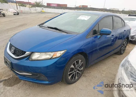 2014 Honda Civic Ex from USA, damaged, VIN 19XFB2F8XEE252544